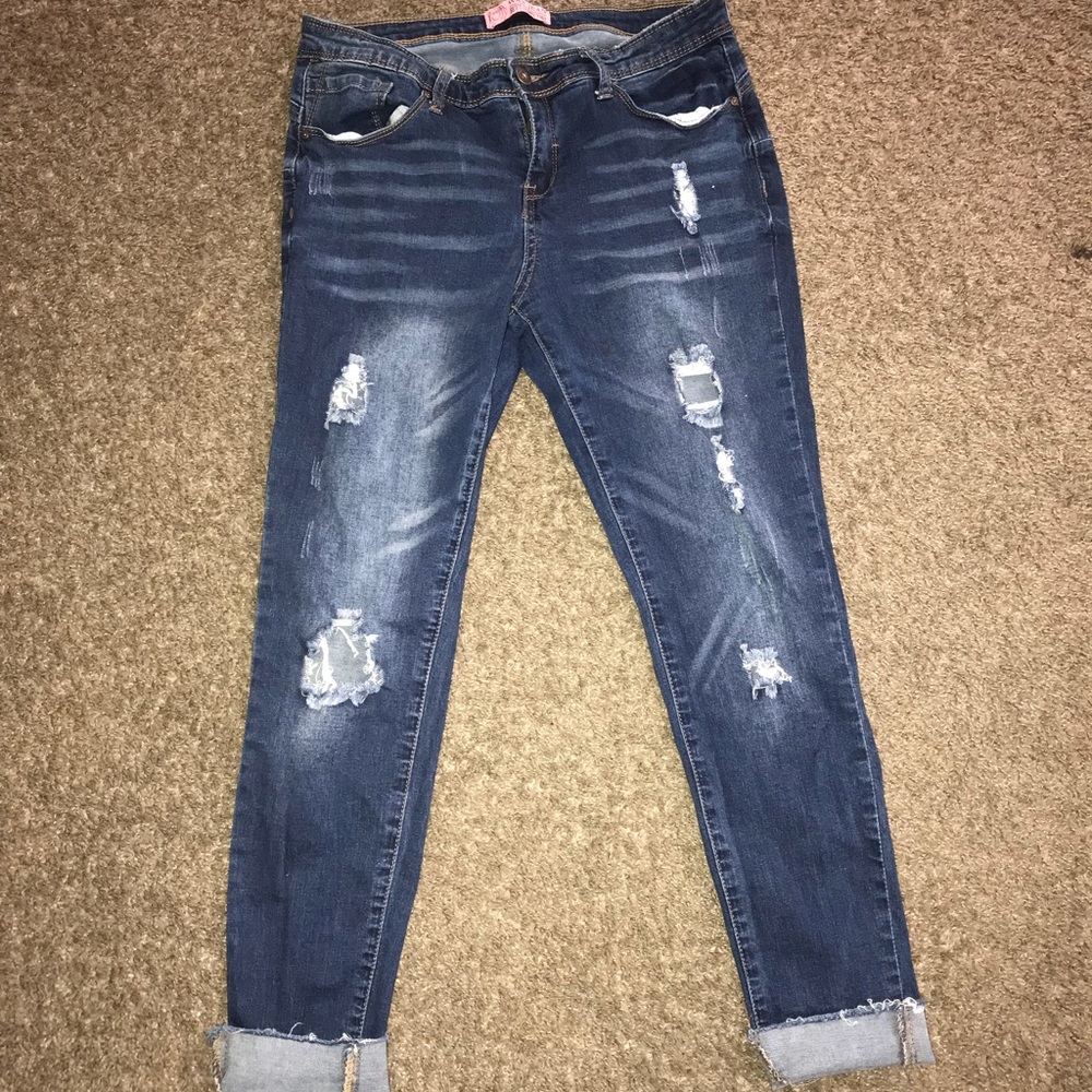 Women’s wax jeans size 11